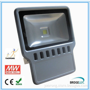 80W COB LED Flood Light Bridgelux +MeanWell Driver for Golf court, Tennis court, Soccer court, Sports stadium, PIR senseor